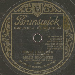 Brunswick Label-The Mills Brothers-1932