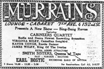 Ad For The Cabineers