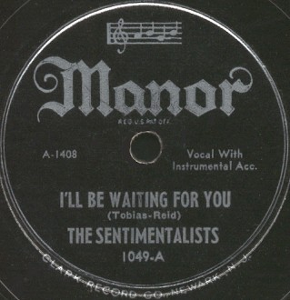 Manor Label-I'll Be Waiting For You-1946