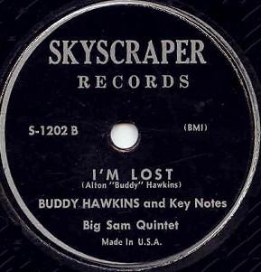 Skyscraper Label-Buddy Hawkins and Key Notes-1950