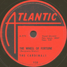 Atlantic Label-The Cardinals-1952