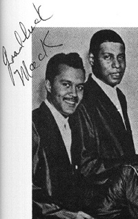 Photo of Andrew Magruder With Pookie Hudson-1960