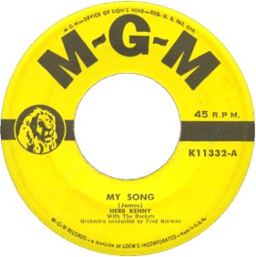 MGM Label (45)-My Song-Herb Kenny With The Rockets-1952
