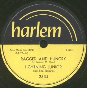Harlem Label-Ragged And Hungry-Lightning Junior And Empires-1955
