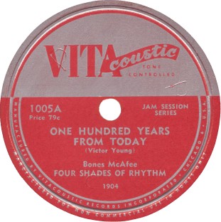 VITAcoustic Label-One Hundrd Years From Today-Four Shades Of Rhythm-1947