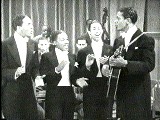 Still Shot From 1940 Movie 'Mystery In Swing'-Four Toppers