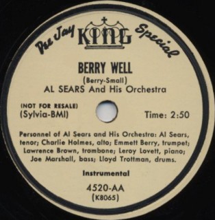 King Label-Berry Well-1952