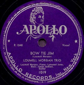 Apollo Label-Bow Tie Jim-1946