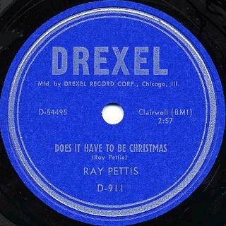 Drexel Label-Does It Have To Be Christmas-1956