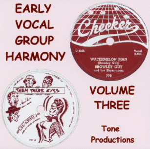 Early Vocal Group Harmony-Volume Three CD