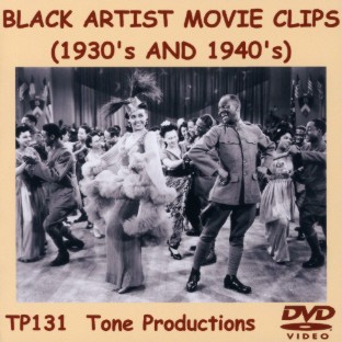 Black Artist Movie Clips DVD