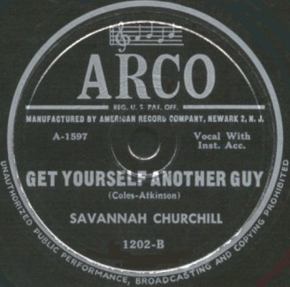 Arco Label-Get Yourself Another Guy-1949