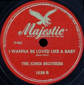 Majestic Label-I Wanna Be Loved Like A Baby-1946
