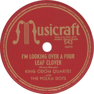 Musicraft Label-I'm Looking Over A Four Leaf Clover-1948