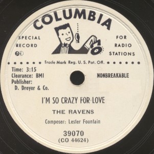 Columbia Label-The Ravens-1950