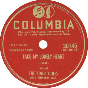 Columbia Label-The Four Tunes-1948
