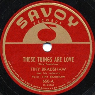 Savoy Label-These Things Are Love-1947