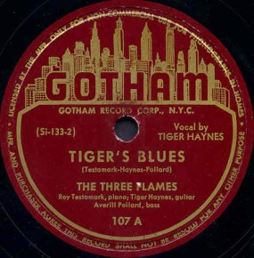 Gotham Label-The Three Flames-1946