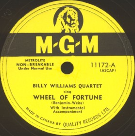 MGM Label-Billy Williams Quartet-1952