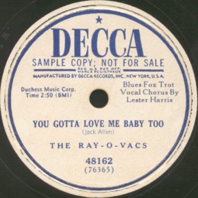 Decca Label Image