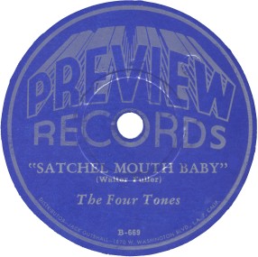 Preview Label-Satchel Mouth Baby-The Four Tones-1945