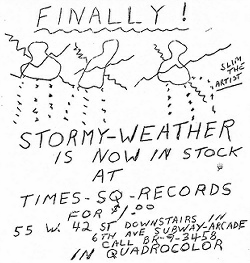 Slim's Ad For Stormy Weather by Five Shar<u>k</u>s
