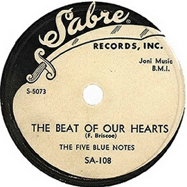 Sabre Label-The Beat Of Our Hearts-Five Blue Notes-1954
