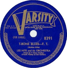 Varsity Label-Les Hite Orch/T-Bone Walker-1940